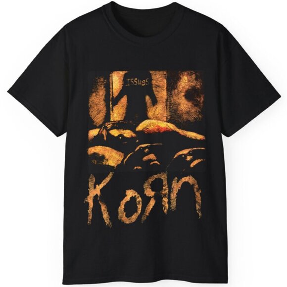 Korn Issues 1999 Album T-Shirt Rock Concert Graphic Tee Band Fan Shirt 79 - Picture 1 of 6